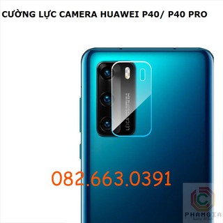 Cường lực camera dành cho Huawei P40/ P40 Pro siêu bền, siêu mỏng
