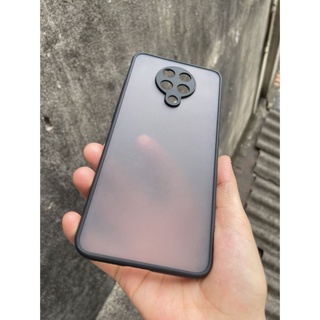 Ốp lưng Xiaomi Redmi K30 Pro nhám bảo vệ camera chống sốc ,va đập (đen)