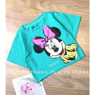 Áo crop top bé gái hiphop , áo thun hiphop Trang 25 kids- AA009