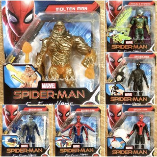 Mô hình nhân vật siêu nhện Spider Man (có 6 mẫu)