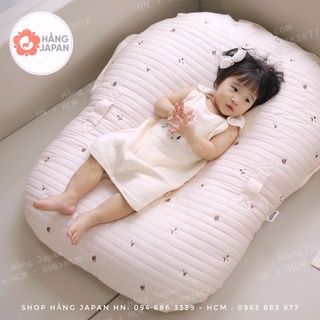 Gối chống trào ngược OME khổng lồ (85x110cm) họa tiết thêu tay cho bé từ 0 đến 10 tuổi hàng chính hãng