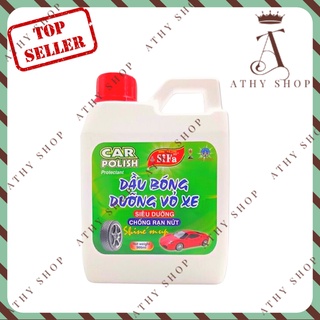 DẦU DƯỠNG BÓNG LỐP XE CHỐNG RẠN NỨT SIFA 1L, dung dịch chăm sóc vỏ xe hơi xe máy ô tô, dầu đánh bóng lốp oto moto