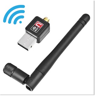 USB THU WIFI WIRELESS 802.11 NANO CÓ ĂNG TEN, BỘ THU SÓNG WIFI CỰC MẠNH VÀ ỔN ĐỊNH, MẨU MỚI BÁN CHẠY  giá tốt vn