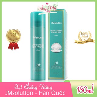 Xịt chống nắng toàn thân JM Solution Marine Luminous Pearl Sun Spray SPF50+ /PA +++ 180ml