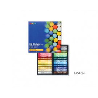[Giao 2 Giờ] Bút sáp dầu 24 màu Mungyo MOP-24 - Toppoint