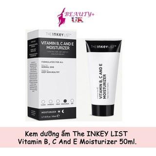 Kem dưỡng ẩm The INKEY LIST Vitamin B, C And E Moisturizer 50ml