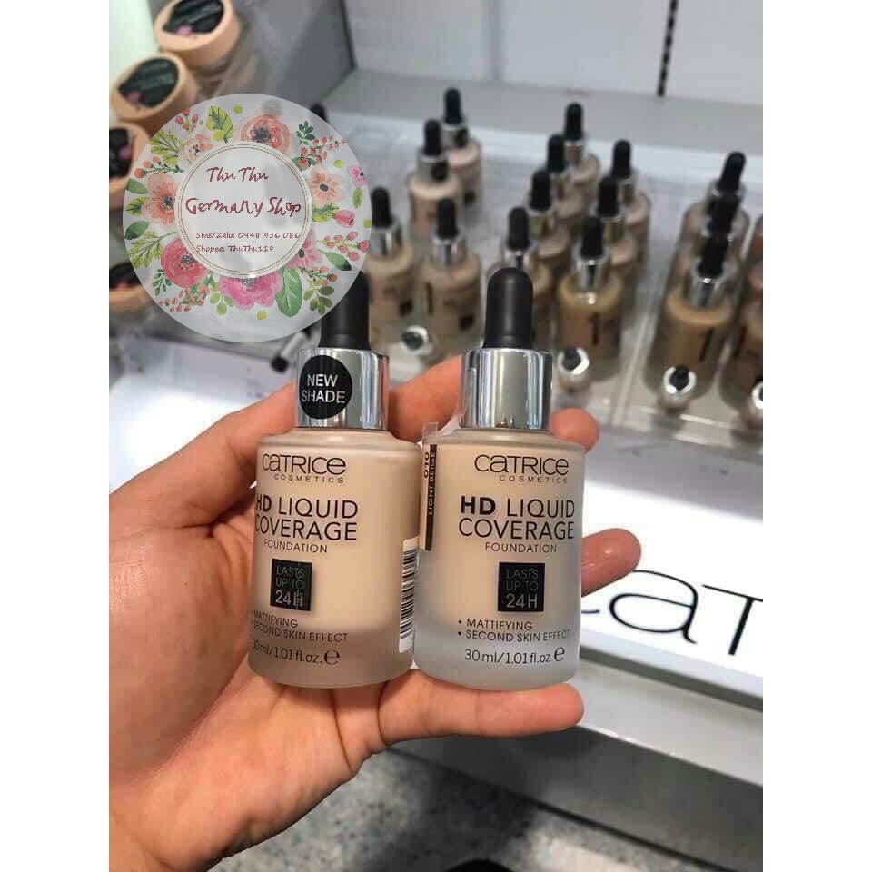 KEM NỀN CATRICE HD LIQUID COVERAGE nội địa Đức