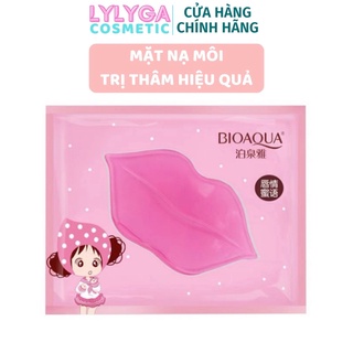Mặt nạ môi BIOAQUA Collagen 8G 1 miếng giảm thâm hiệu quả mặt nạ ngủ cho môi ban đêm giúp môi mềm mịn căng bóng MN04