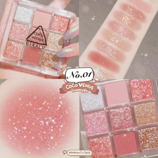 Bảng coco dikalu tông hồng nude