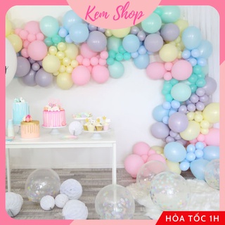 Bóng Bay Tròn Tông Màu Pastel 10 Inch Dùng Trang Trí Sinh Nhật Party - K122
