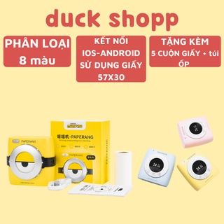 Máy in nhiệt mini paperang p1 - p2 -p2s . peripage a6 a6s . máy in mini