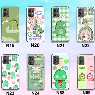 Ốp lưng samung A13, A23, A53, A31, A51, A71 hoạt hình khủng long mẫu 2022 mã N