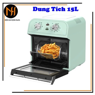 [Sẵn Kho] Nồi chiên không dầu Dung tích 15Lit Lorente LT-1500, công suất 1600W, Bảo hành 12 tháng