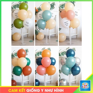 Trụ + Bong Bóng Trang Trí Tiệc Cưới / Sinh Nhật Bằng Latex Phong Cách Vintage #settrangtrisinhnhat