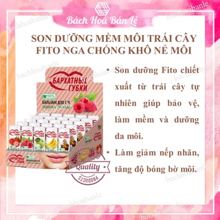 SON DƯỠNG MÔI FITO HOA QUẢ KHÔNG MÀU_Son Dưỡng Nga
