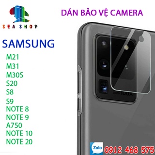 Kính bảo vệ Camera dành cho Samsung J6, J4 Plus,M21, M31, M30S, S20, S8, S9 Plus, Note8,Note9, Note10, Note20, A21S, S20