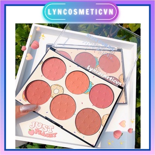 BẢNG MÁ 6 Ô MISS ROSE BLUSH GLOW KIT