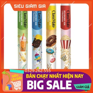 (FreeShip) Set 10 Bọc sách SGK các cấp nylon bọc vở cấp 1 Classmate