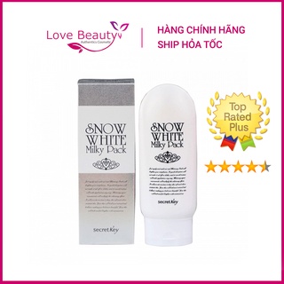 [ MẪU MỚI] Kem Tắm Trắng Secret Key Snow White Milky Pack