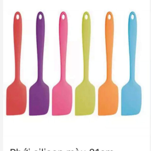 Phới dẹt silicon size nhỏ 21cm và size to 28cm