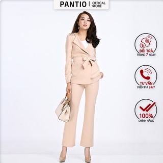 Áo demi dài tay dáng cổ vest trẻ trung  BAD92252 - PANTIO
