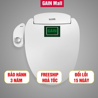 Nắp bồn cầu thông minh Luva Bidet LB203, bảo hành 3 năm, model 2022, đổi lỗi 15 ngày