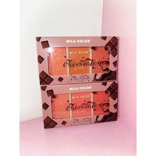 Phấn má hồng Mila Color Chocolate