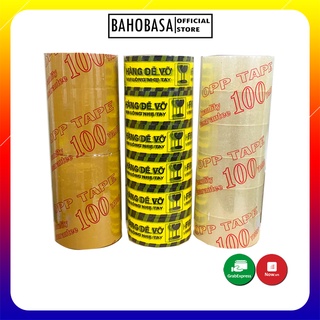 Băng keo đóng hàng siêu dính 1 cây 6 cuộn 1KG/cây chất lượng cao đóng gói hàng hóa cực chắc chắn