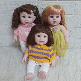 [Mã TOYDEC hoàn 20K xu đơn 50K] Búp Bê Nhựa Cao Cấp Nathaniel Bé Gái 30 cm
