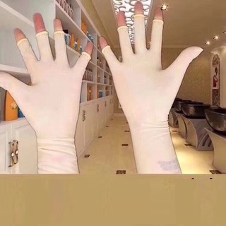 Bộ 3 đôi găng tay gội đầu cho salon tóc - combo 3 đôi bao tay hở ngón gội đầu dưỡng sinh