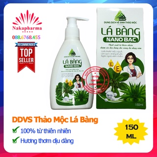 Dung dịch vệ sinh thảo mộc Lá Bàng Nano Bạc