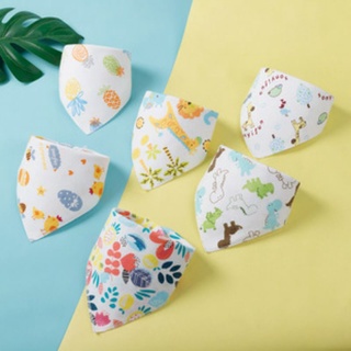 Yếm tam giác cotton 2 mặt cho bé