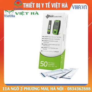 Que thử đường huyết hộp 25 que rời dùng cho máy U-Right TD-4265/TD-4267