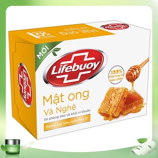 Xà phòng diệt khuẩn Lifebuoy Mật ong và Nghệ 90g