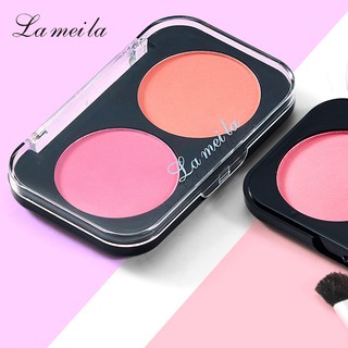 Phấn má Lameila 5006 hộp 2 màu - nội địa Trung