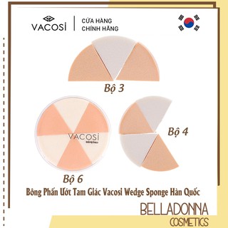 [Hàng Chính Hãng] Bông Phấn Ướt Tam Giác Vacosi Wedge Sponge Hàn Quốc