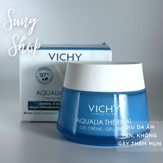 Kem dưỡng ẩm Vichy Aqualia Thermal giúp da sáng mịn cấp nước và khoáng chất