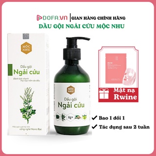 Dầu Gội Ngải Cứu Mộc Nhu, Đánh Bay Gàu Ngứa Nấm Da Đầu, 300ML ,Hàng Chính Hãng, Tặng Nạ