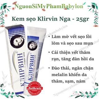 Kem sẹo Klirvin Nga. Kem sẹo Nga