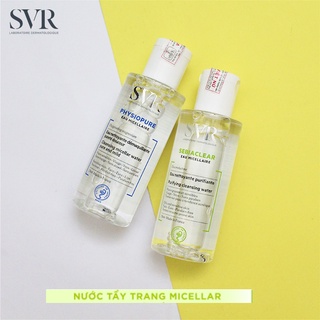 [NHẬP KHẨU-TEM PHỤ] Nước Tẩy Trang SVR Cho Da Dầu Mụn và Da Nhạy Cảm 75ml