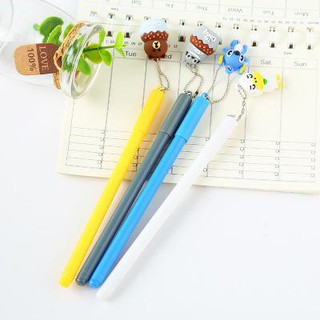 Bút treo totoro gấu brown stitch D201 bút hoạt hình bút dễ thương bút kute viết gel