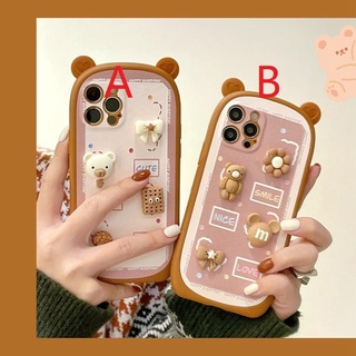 Ốp Điện Thoại tpu Mềm Hình Gấu Ăn Nhẹ Dễ Thương Cho Iphone X XS XR XS max 7Plus 11pro