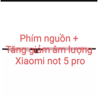 phím âm lượng Xiaomi not 5 pro