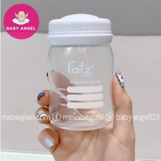 Bộ 3 bình trữ sữa 150ml Fatz Baby FB0120N
