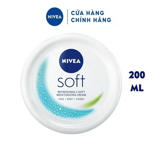 Kem dưỡng làm mềm da NIVEA Soft Crème 200ml 89050