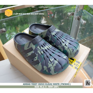 [ HÀNG CHÍNH HÃNG ] Dép Adidas Adilete Clogs Camo - HÀNG CHÍNH HÃNG 100%