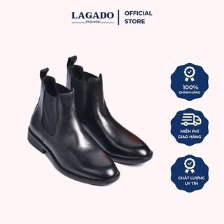 [Mã BMBAU50 giảm 7% đơn 99K] Giày Chelsea Boots Nam Da Bò Thật Nguyên Tấm Cao Cấp Thời Trang LAGADO