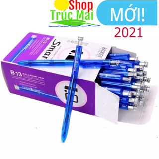 Bút bi BAOKE Smart B13 hộp 48 bút hàng loại 1 chất lượng tốt bút tốt nhất cho văn phòng học sinh sinh viên