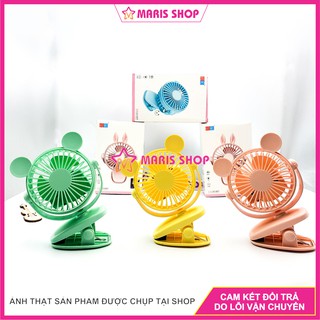 [HR-2134] Quạt kẹp mini để bàn văn phòng, xoay 360 độ,sạc PIN di động,kẹp cạnh bàn, kẹp cạnh tủ