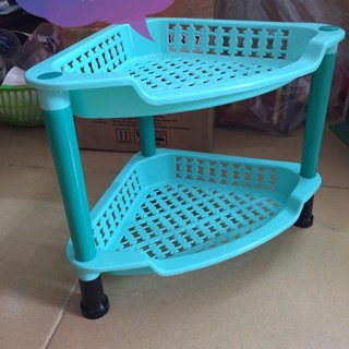 Kệ góc 2 tầng nhiều màu